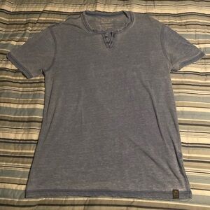 Lucky Brand Burnout Button Shirt